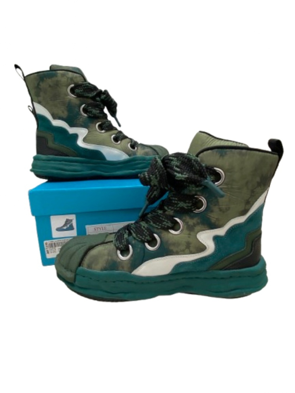 ✨NIB✨ John Fluevog Yummy Gummies Sucrose Hi-Top Boots Rare M8/W10
